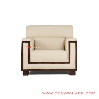 Sofa Tamu Joana Oscar White Jati Minimalis