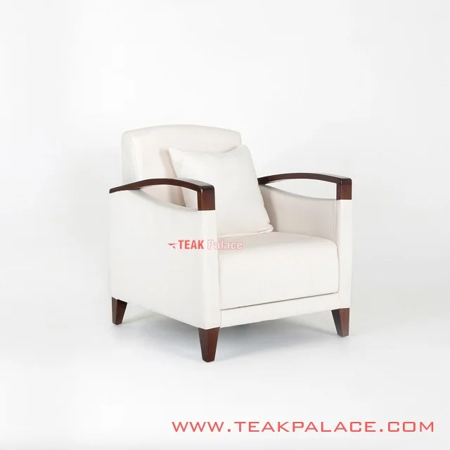 Kursi Tamu Minimalis Kayu Jati Lio Single