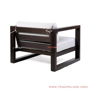 Sofa Single Kotak Minimalis Black Murah