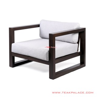 Sofa Single Kotak Minimalis Black Murah