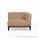 Sofa Single Sudut Jati Aries Minimalis 