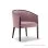 Kursi Minimalis Armchair Borara Pink
