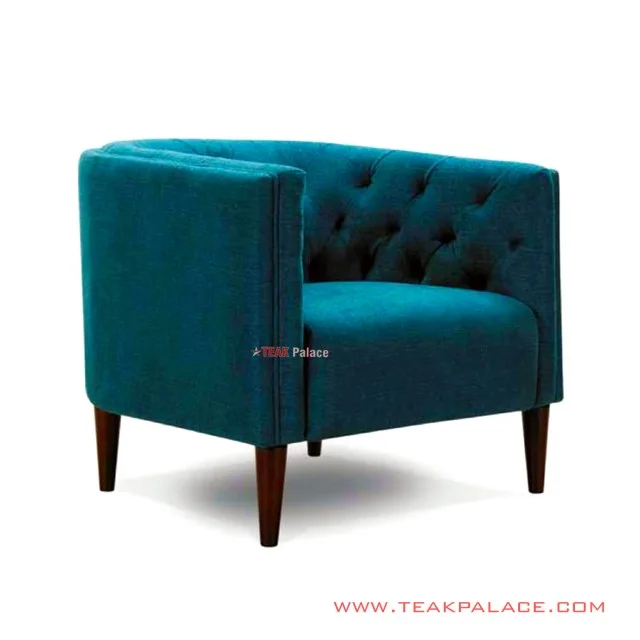 Dion Black Walnut Teak Single Sofa dion black walnut teak single sofa 60