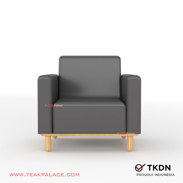 Black Leather Single Minimalist Chair Ion TKDN Series black leather single minimalist chair ion tkdn series 65
