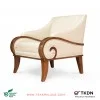 Kursi Kayu Jati Minimalis Jasmine Single Kulit Ivory kursi kayu jati minimalis jasmine single kulit ivory 67
