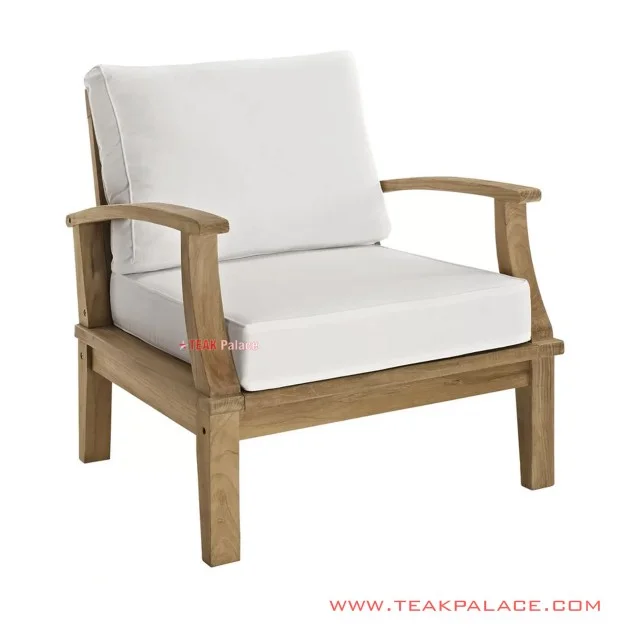 Guest Chair Minimalist Natural Teak Single Serang Series guest chair minimalist natural teak single serang series 52