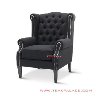 Sofa Tamu Rivoli Hitam Seri Chiko