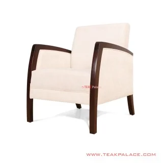 Sofa Single Minimalis Vintage Kayu Kuta