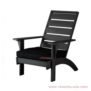 Kursi Teras With Cushion Black Minimalis Tarakan