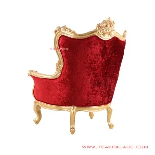Armchair Shinta Kayu Jati Emas Minimalis