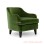 Samanta Jati Single Sofa Minimalis Revina Green