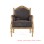Sofa Chair Gold Teak Rivoli Dolphin Nanda Series