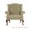 Sofa Single Rawles Jati Green Minimalis