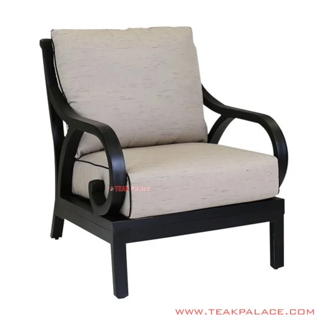 Sofa Minimalis Single Hitam Kayu Jati Seri Cassia Sofa Minimalis Single Hitam Kayu Jati Seri Cassia