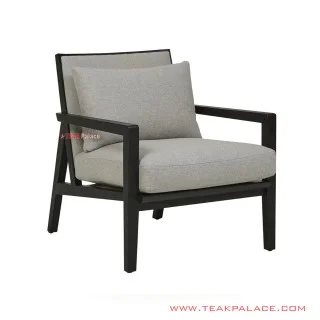 Sofa Single Minimalis Jati Seri Simona