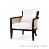 Single Teak Black Ratana Guest Chair single teak black ratana guest chair 65