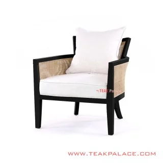 Kursi Tamu Single Jati Hitam Ratana