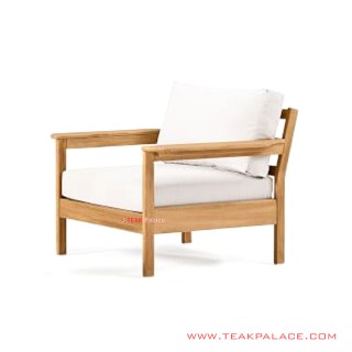 Sofa Mouila Single Minimalis Jati Golden Teak Sofa Mouila Single Minimalis Jati Golden Teak