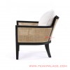 Single Teak Black Ratana Guest Chair single teak black ratana guest chair 67
