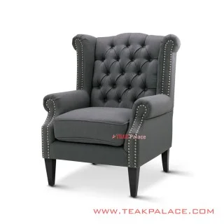 Sofa Single Chiko Minimalis Grey