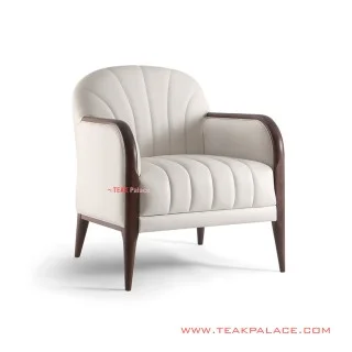 Sofa Jati Minimalis Seri Jihan Putih