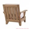 Sofa Single Thoshiro Kayu Jati Natural Cushion Kain Putih sofa single thoshiro kayu jati natural cushion kain putih 58