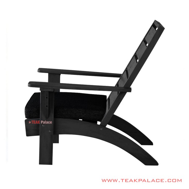 Patio Chair Black Minimalist With Cushion Black Tarakan patio chair black minimalist with cushion black tarakan 64