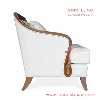 Sofa Klasik Modern Minimalis Lunia Single