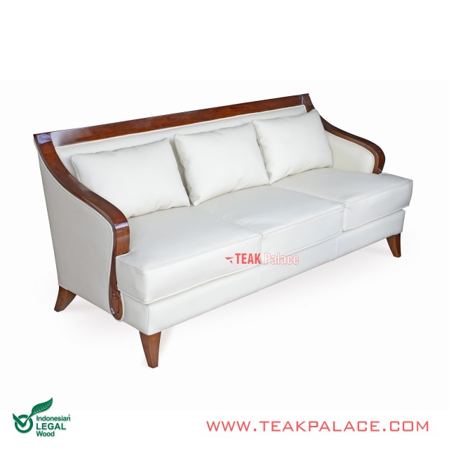 Sofa Minimalis Klasik Modern Ukir jati Lunia 3 Dudukan Sofa Minimalis Klasik Modern Ukir jati Lunia 3 Dudukan