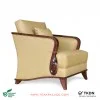 Sofa Minimalis Single Kulit Beige Seri Nusantara sofa minimalis single kulit beige seri nusantara 71
