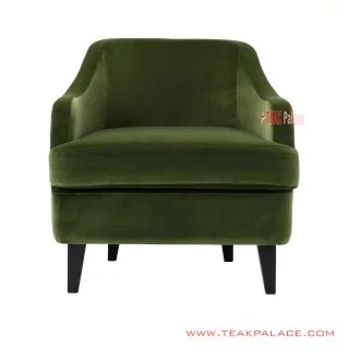 Samanta Jati Single Sofa Minimalis Revina Green