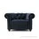 Sofa Tamu Single Rivoli Denim Seri Chester