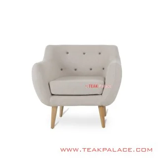 Sofa Retro Dina Single Linen