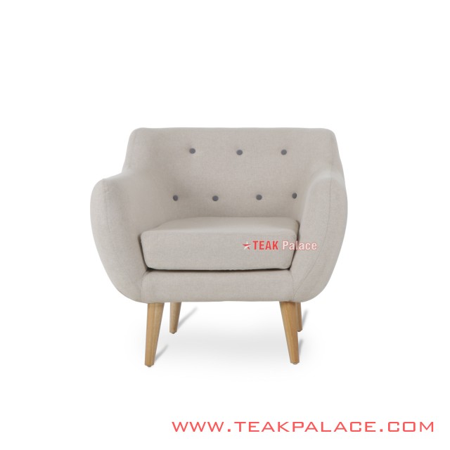 Sofa Retro Dina Single Linen sofa retro dina single linen 58
