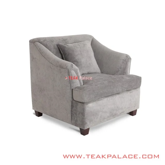 Sofa Minimalis Abu-abu Seri Musi single seater sofa minimalis abu-abu seri musi single seater 67