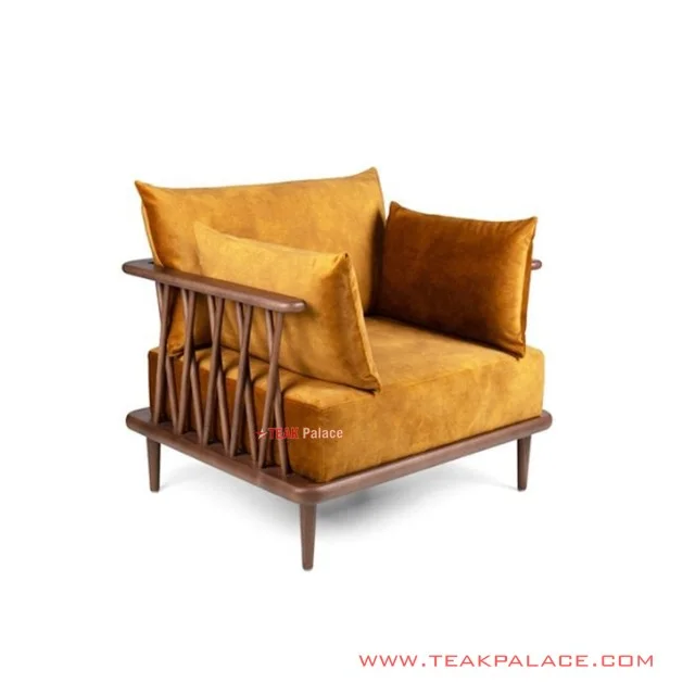 Apolo Teak Sofa Chair Minimalist