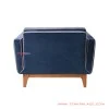 Sofa Mewah Single Galisia Denim Jati
