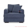 Sofa Tamu Single Truman Denim Minimalis sofa tamu single truman denim minimalis 67