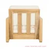 sofa luxius single modern natural cream cushion murah 62
