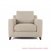 Guest Sofa 1 Seat Black Walnut Linen Surabaya guest sofa 1 seat black walnut linen surabaya 63