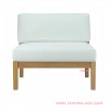 athila minimalist single sofa white 65
