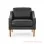 Sofa Tamu Minimalis Seri Cortes Black