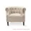 Sofa Single Minimalis Chester Rivoli Linen