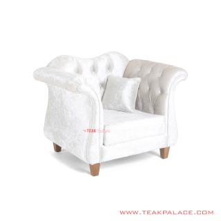 Sofa Single Minimalis Silver Seri Selfie