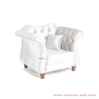 Sofa Single Minimalis Silver Seri Selfie