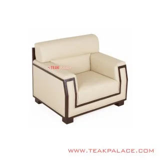 Sofa Tamu Joana Oscar White Jati Minimalis