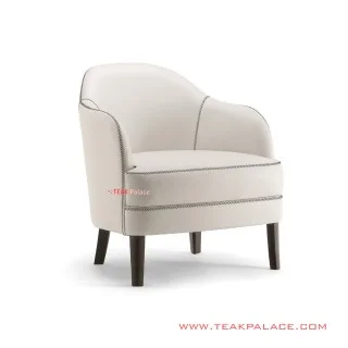 Sofa Tamu Kevin Putih Minimalis Jati