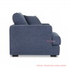 Sofa Tamu Single Truman Denim Minimalis sofa tamu single truman denim minimalis 68