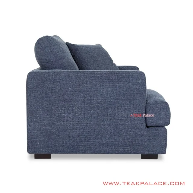 Sofa Tamu Single Truman Denim Minimalis sofa tamu single truman denim minimalis 65