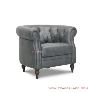 Single Chair Chester Minimalis Jati